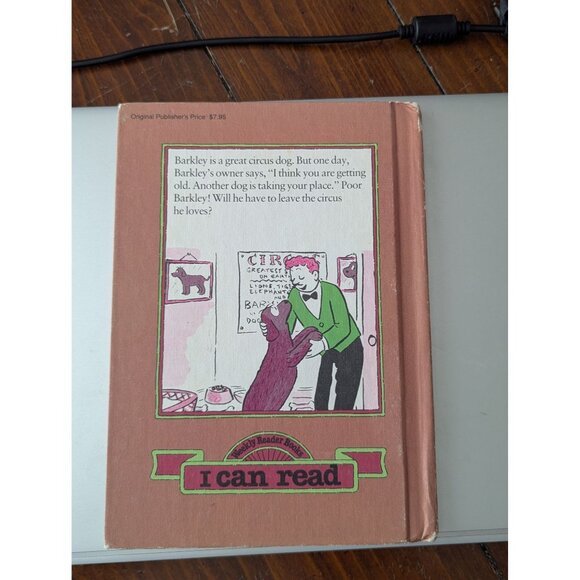 Barkley By Syd Hoff Hardcover 1975 Vintage Early Reader Book Weekly Reader Editi - Picture 2 of 4